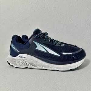 Altra Paradigm 6 Running Shoes Navy Blue Green Zero Drop Women Size 9.0
